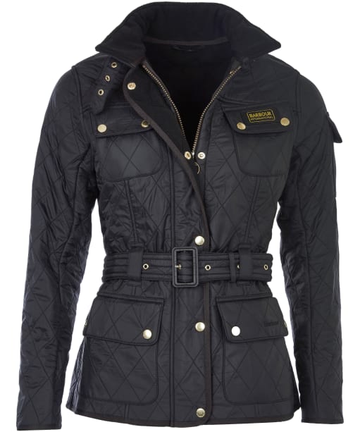 Women's Barbour International Polarquilt - Black