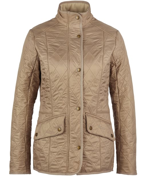 Women's Barbour Cavalry Polarquilt Jacket - Light Fawn