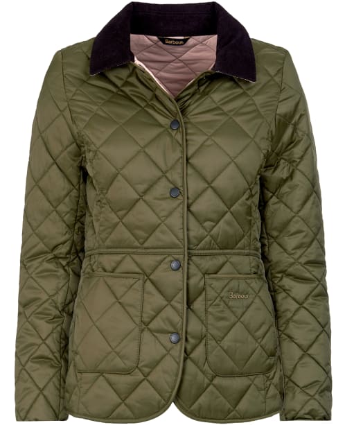 Women's Barbour Deveron Quilted Jacket - Olive