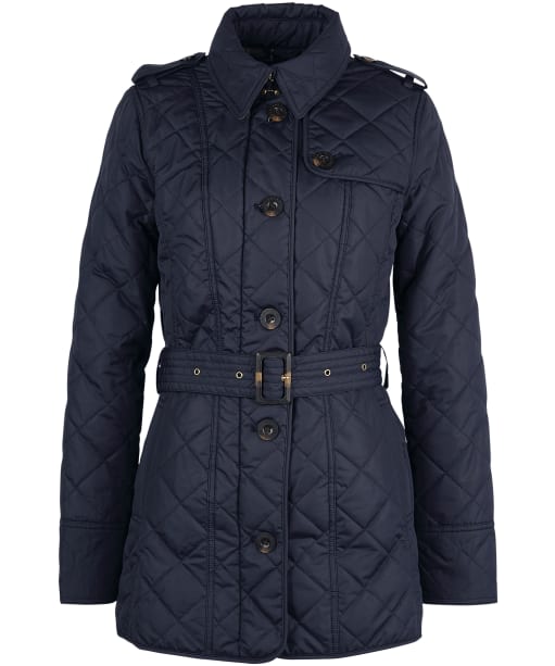 Women’s Barbour Tummel Quilted Jacket - Dark Navy / Classic