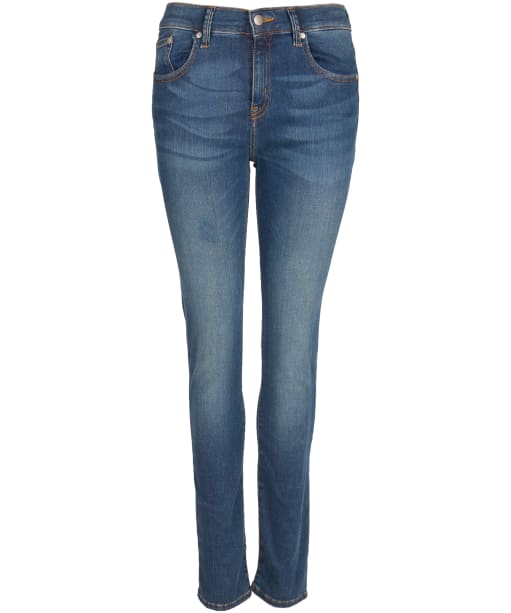 Women's Barbour Essential Slim Jeans - Worn Blue