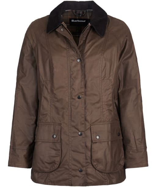 Women's Barbour Beadnell Waxed Jacket - Bark