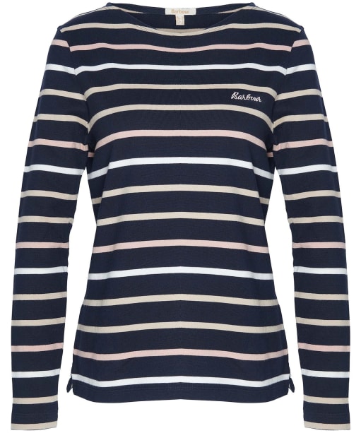 Women’s Barbour Hawkins Top - NAVY STRIPE 12