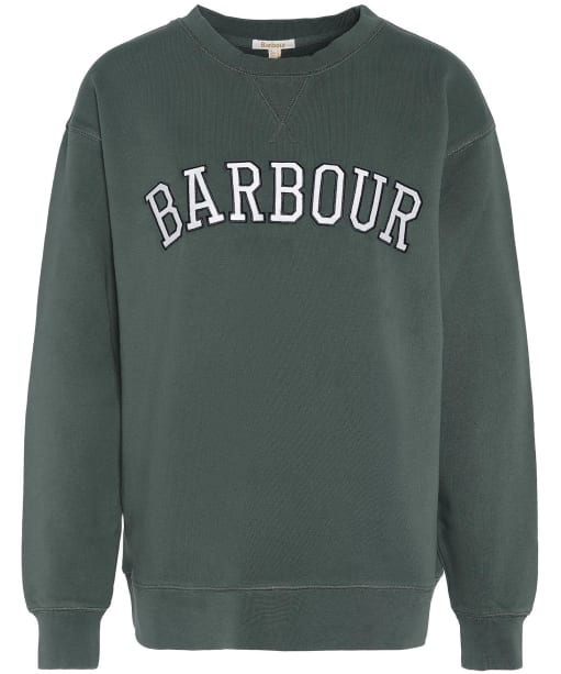 Women's Barbour Northumberland Sweatshirt - Olive