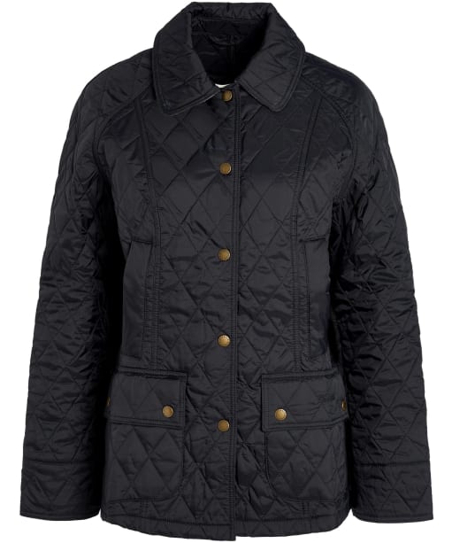 Women's Barbour Summer Beadnell Quilted Jacket - Black