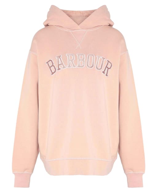 Women's Barbour Northumberland Hoodie - Mahogany Rose