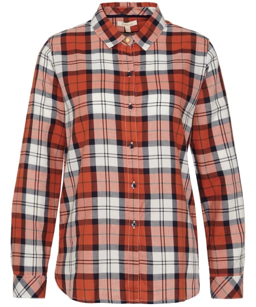 Women’s Barbour Moorland Shirt - SPICED PUMPKIN/N