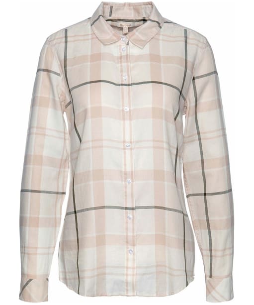 Women’s Barbour Bredon Shirt - WINTER WHITE/LOD