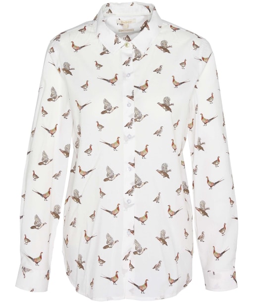 Women’s Barbour Safari Shirt - GROUSE PRINT