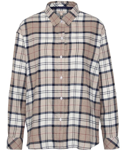 Women's Barbour Elishaw Shirt - Hessian Tartan