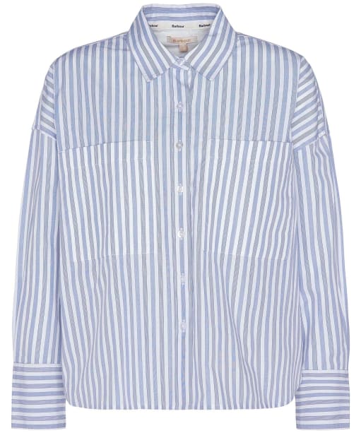 Violetta Shirt - Chambray Stripe