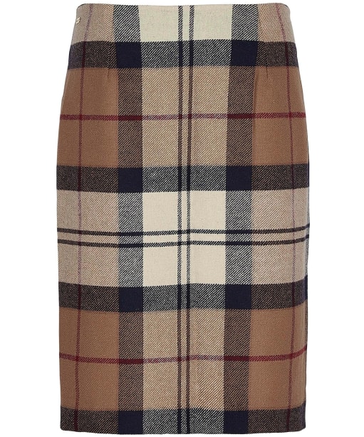 Women's Barbour Rosa Skirt - Hessian Tartan