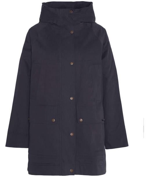 Women's Barbour Winter Beadnell Waterproof Jacket - Dark Navy / Classic