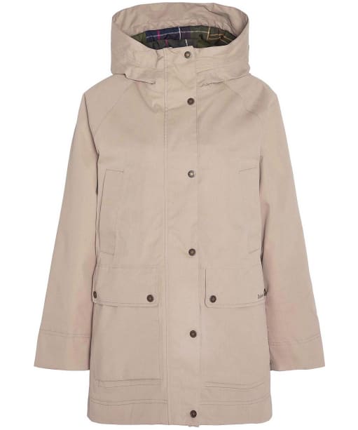 Women's Barbour Winter Beadnell Waterproof Jacket - Sand Dune / Classic