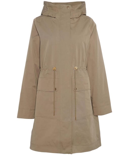 Women's Barbour Bowlees Waterproof Jacket - WINTER MOSS/CLAS