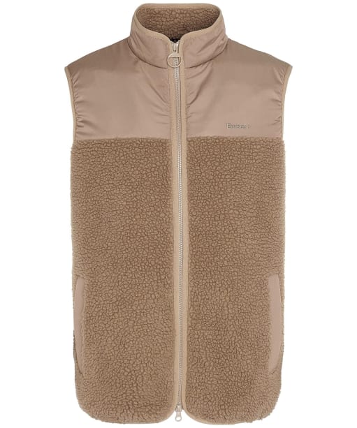 Men's Barbour Newlan Fleece Gilet - Timberwolf