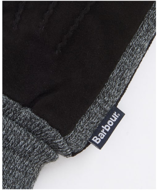 Men's Barbour Magnus Gloves - Black / Grey