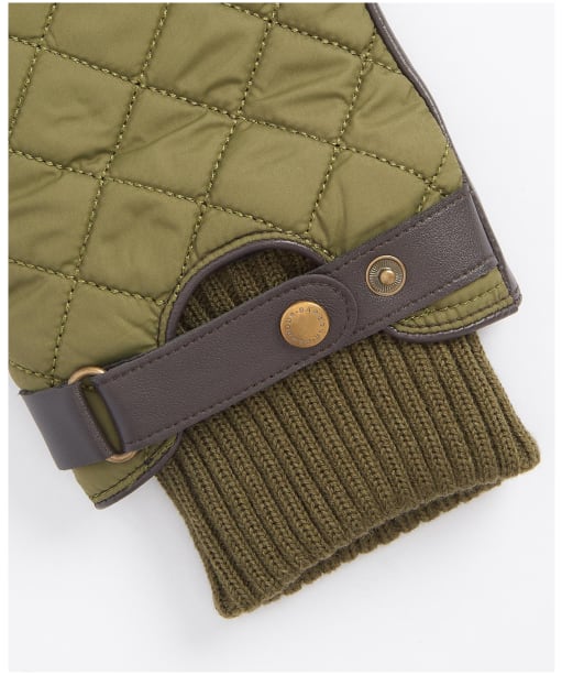 Singsby Glove - Olive / Brown