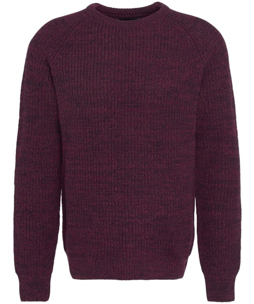 Men's Barbour Horseford Crew Neck Sweater - Port