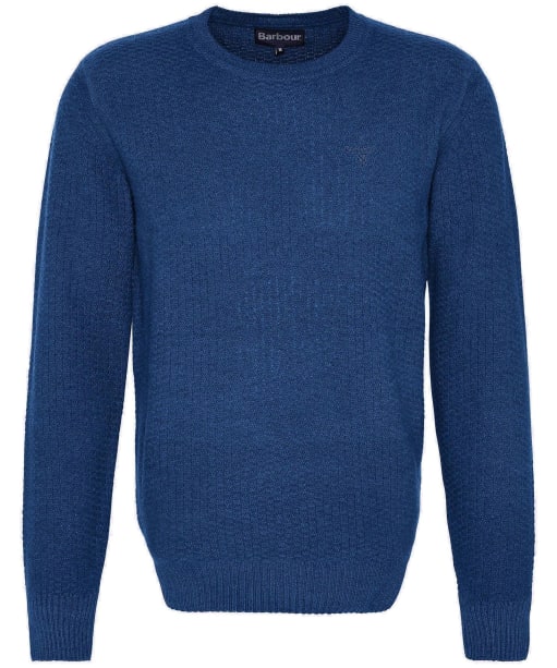 Aston Knit Cre - Washed Navy