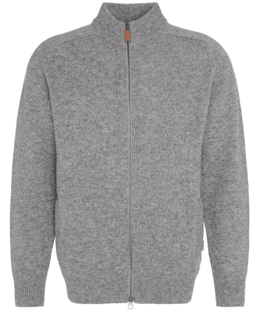 Talder Zip Kni - Grey Marl