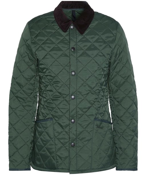 Men's Barbour Heritage Liddesdale Quilted Jacket - Racing Green