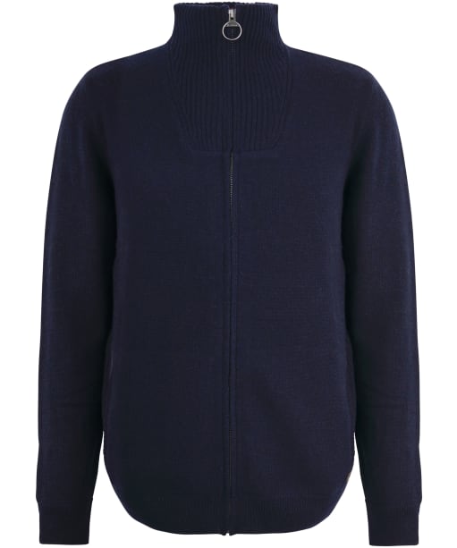 Barbour Nelson Essential Full-Zip Jumper - Navy