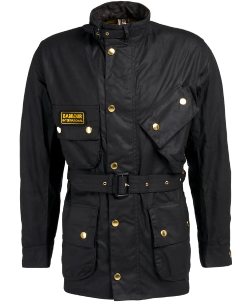 Men's Barbour International Original Waxed Jacket - Black