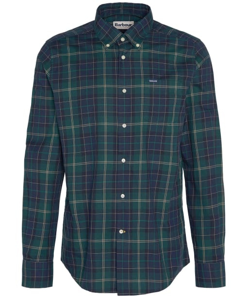 Men’s Barbour Wetherham Tailored Shirt - Green Loch