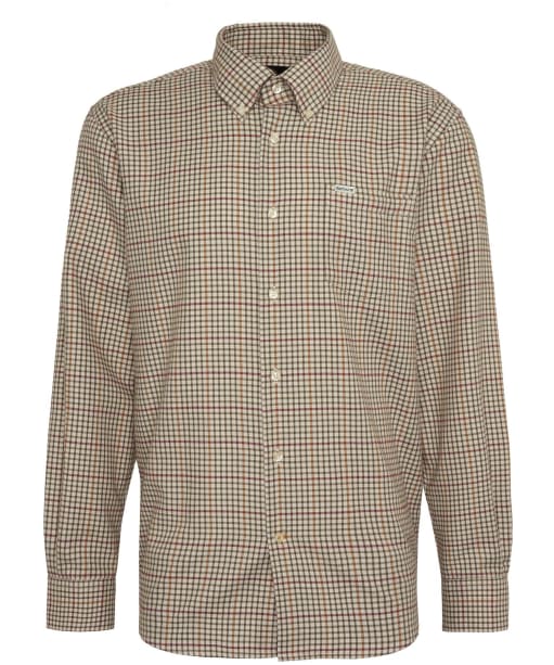 Men’s Barbour Henderson Thermo Weave Shirt - Ecru