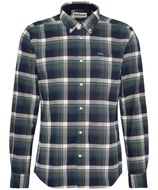 Men's Barbour Barbour Shieldton Tailored Shirt - Dark Navy