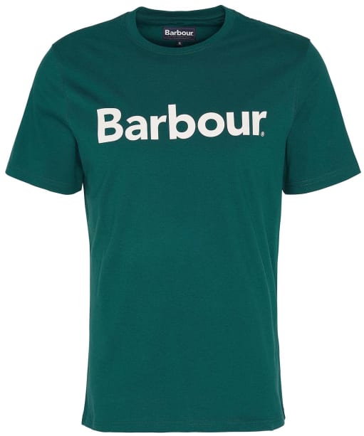 Men's Barbour Logo Tee - Evergreen