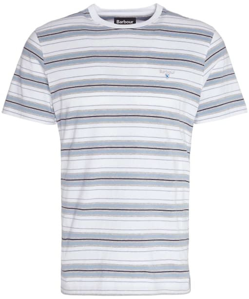 Men's Barbour Boldron Stripe T-Shirt - White