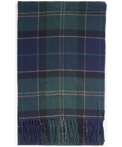 Barbour Galingale Tartan Scarf - Green Loch