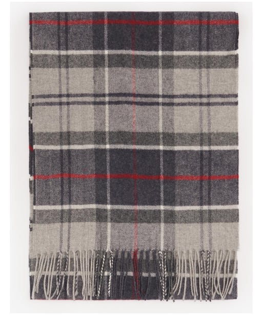 Barbour Yaxley Tartan Scarf - Blue Granite