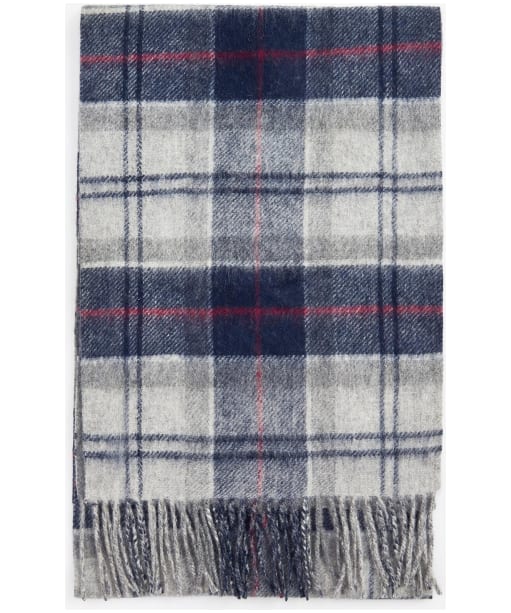 Barbour Galston Tartan Scarf - Blue Granite