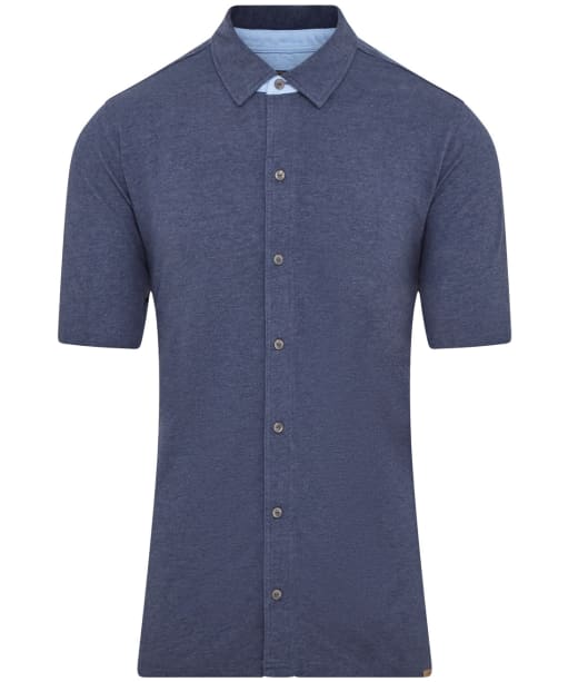 Men's Ariat Ingleside Short Sleeve Shirt - Navy Heather