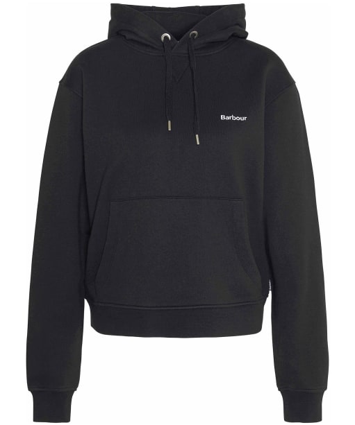 Women's Barbour Marsden Oversized Hoodie - Black