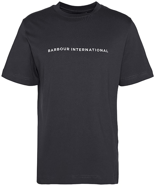 Men's Barbour International Motored T-Shirt - Black