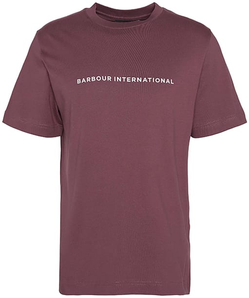 Men's Barbour International Motored T-Shirt - Huckleberry