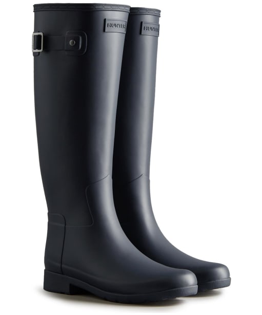 Women's Hunter Original Refined Wellington Boots - Navy