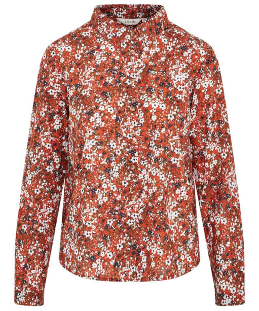 Women's Lily & Me Patsy Printed Shirt - Ginger