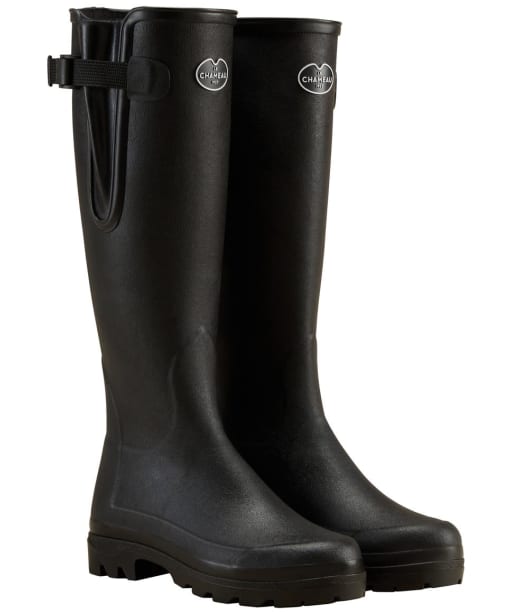 Women s Le Chameau Vierzonord Neoprene Lined Tall Wellington Boots