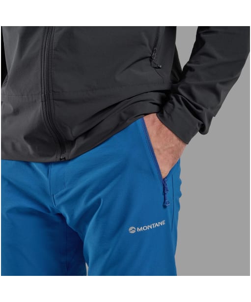 Men's Montane Dynamic Lite Stretch Pants - Regular Leg - Neptune Blue
