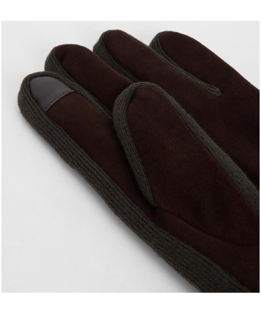 Men's Barbour Magnus Gloves - BROWN/OLIVE2