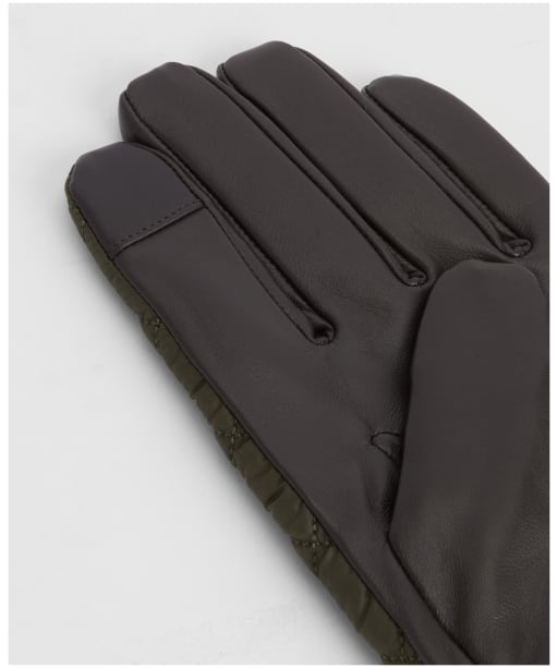 Men's Barbour Singsby Gloves - Dark Olive