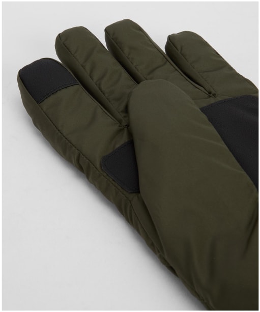 Men's Barbour Harker Waterproof Gloves - Forest