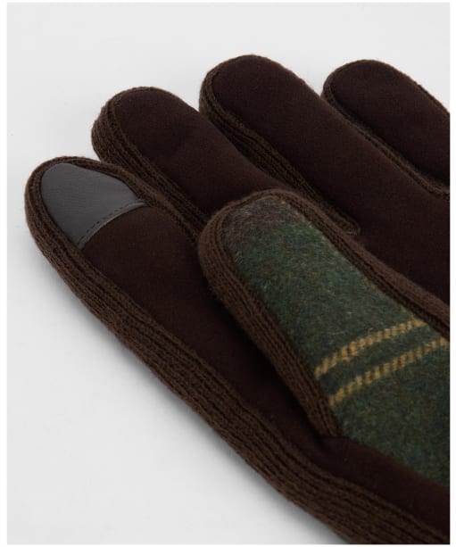 Men's Barbour Hackney Tartan Gloves - Classic Tartan