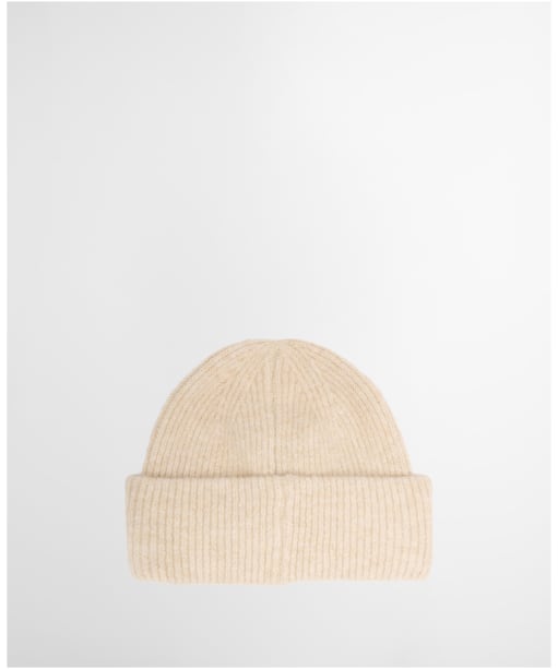 Women's Barbour Enid Knitted Beanie Hat - Birch