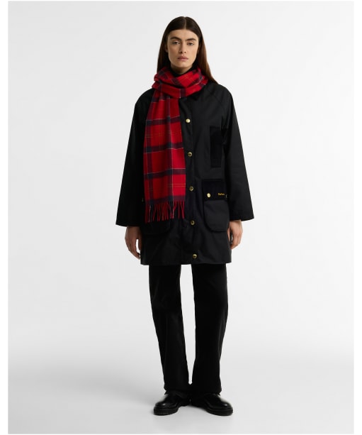 Women's Barbour Tartan Scarf - Cardinal Tartan